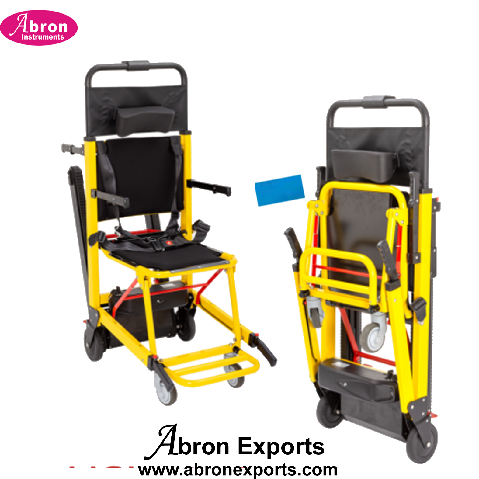 Stretch Stair Chair electric with battery with two wheels with belts Abron ABM-2216CHM